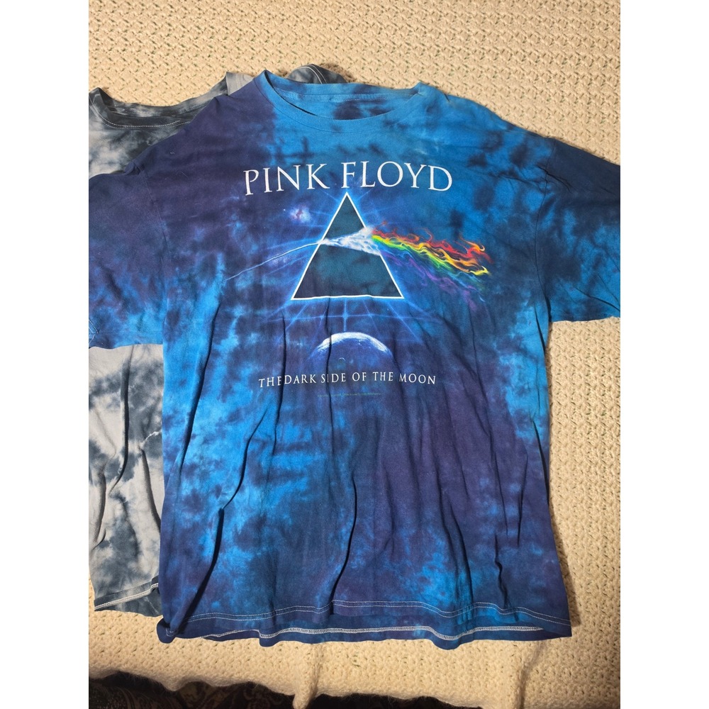 Led Zeppelin Pink Floyd Van Halen Band T-Shirt Bundle Mens 2XL Multi Excellent - Picture 5 of 9